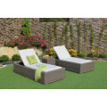 Chaise en rotin synthétique de haute qualité Outdoor Resort Furniture